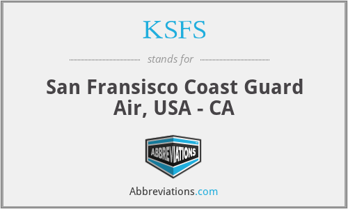 KSFS - San Fransisco Coast Guard Air, USA - CA