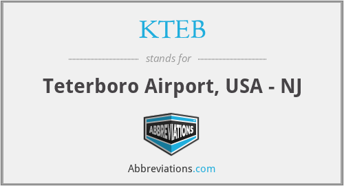 KTEB - Teterboro Airport, USA - NJ