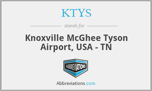 KTYS - Knoxville McGhee Tyson Airport, USA - TN