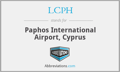 LCPH - Paphos International Airport, Cyprus