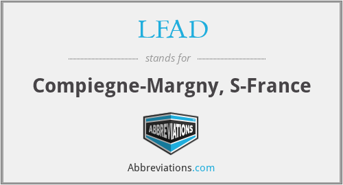 LFAD - Compiegne-Margny, S-France