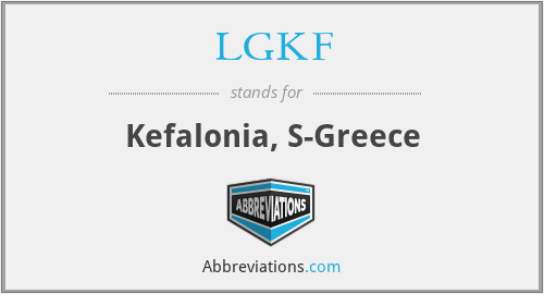 LGKF - Kefalonia, S-Greece