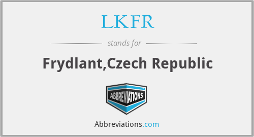 LKFR - Frydlant,Czech Republic