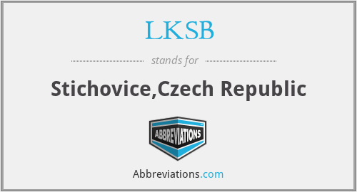 LKSB - Stichovice,Czech Republic