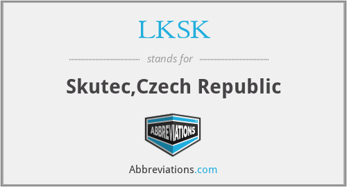 LKSK - Skutec,Czech Republic