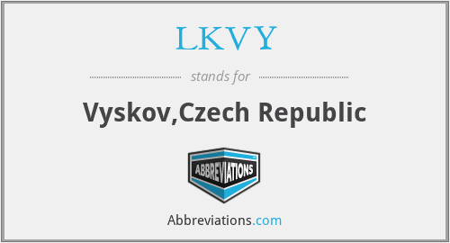 LKVY - Vyskov,Czech Republic