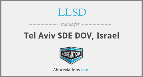 LLSD - Tel Aviv SDE DOV, Israel