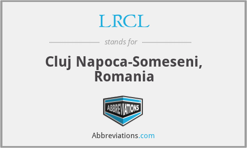 LRCL - Cluj Napoca-Someseni, Romania