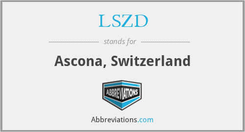 LSZD - Ascona, Switzerland