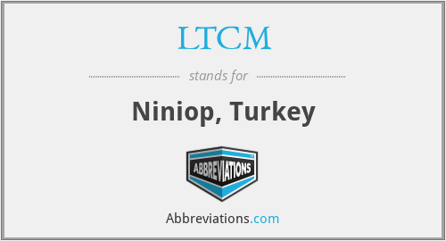 LTCM - Niniop, Turkey