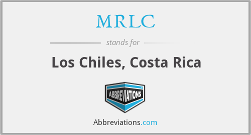 MRLC - Los Chiles, Costa Rica