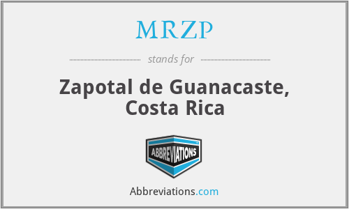 MRZP - Zapotal de Guanacaste, Costa Rica
