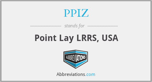PPIZ - Point Lay LRRS, USA