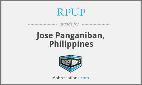 RPUP - Jose Panganiban, Philippines