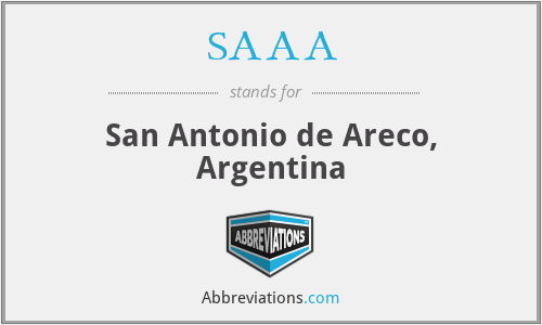 SAAA - San Antonio de Areco, Argentina