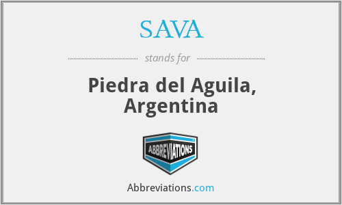 SAVA - Piedra del Aguila, Argentina