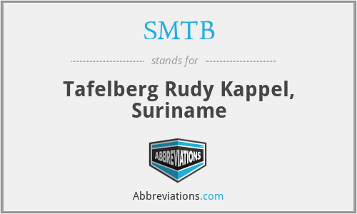 SMTB - Tafelberg Rudy Kappel, Suriname