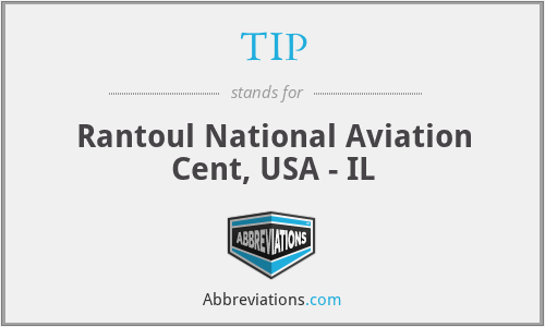 TIP - Rantoul National Aviation Cent, USA - IL