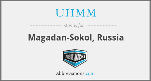 UHMM - Magadan-Sokol, Russia