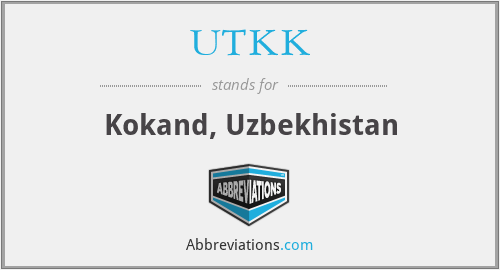 UTKK - Kokand, Uzbekhistan