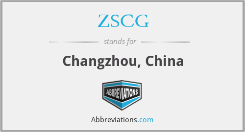 ZSCG - Changzhou, China