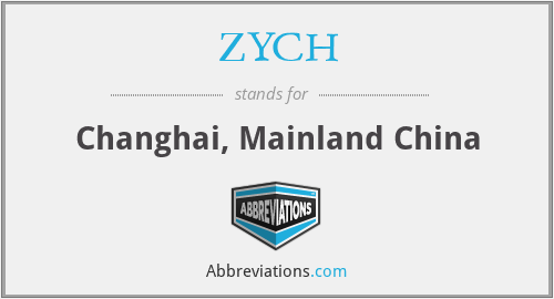 ZYCH - Changhai, Mainland China
