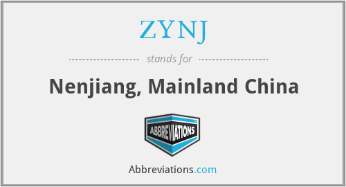 ZYNJ - Nenjiang, Mainland China