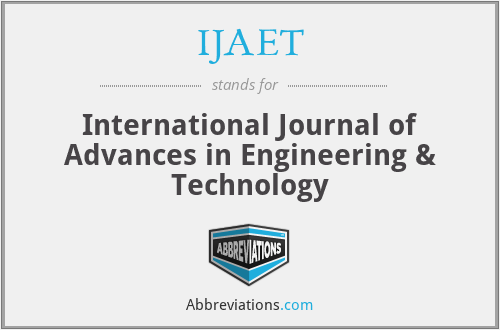 IJAET - International Journal of Advances in Engineering & Technology