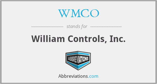 WMCO - William Controls, Inc.
