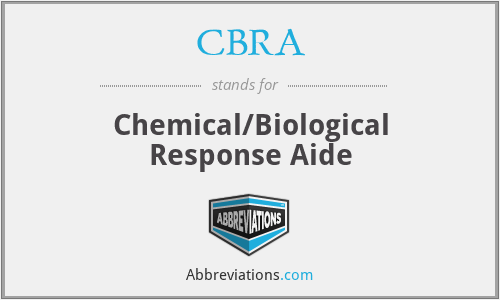 CBRA - Chemical/Biological Response Aide