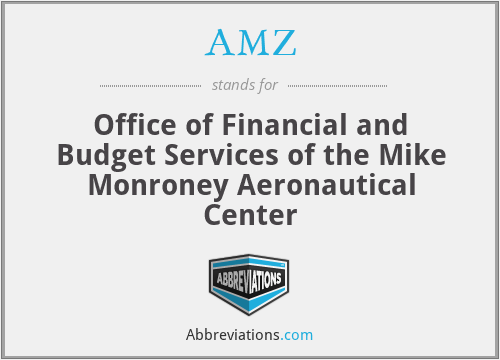 AMZ - Office of Financial and Budget Services of the Mike Monroney Aeronautical Center