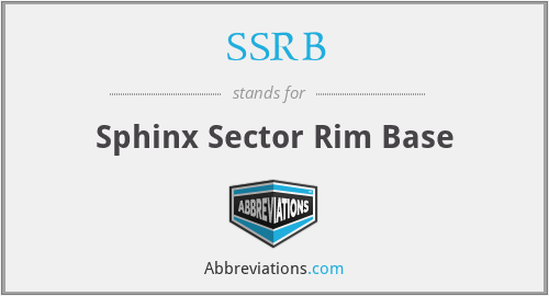 SSRB - Sphinx Sector Rim Base