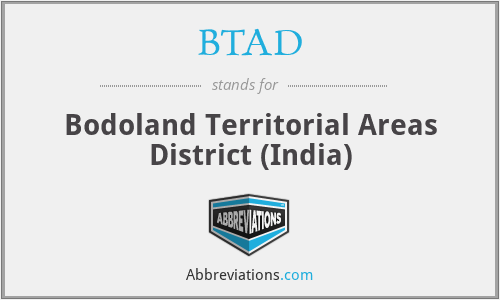 BTAD - Bodoland Territorial Areas District (India)