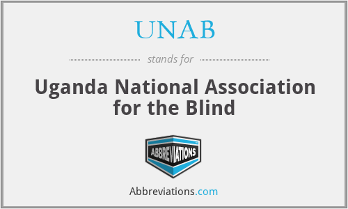 UNAB - Uganda National Association for the Blind