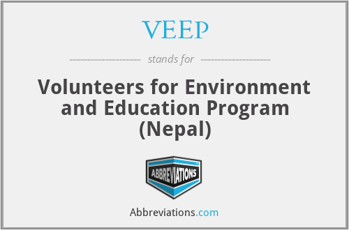 VEEP - Volunteers for Environment and Education Program (Nepal)