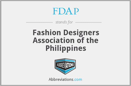 FDAP - Fashion Designers Association of the Philippines