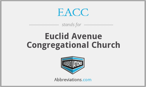 EACC - Euclid Avenue Congregational Church
