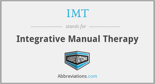 IMT - Integrative Manual Therapy