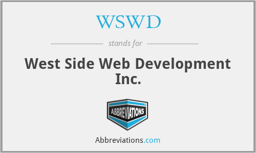 WSWD - West Side Web Development Inc.