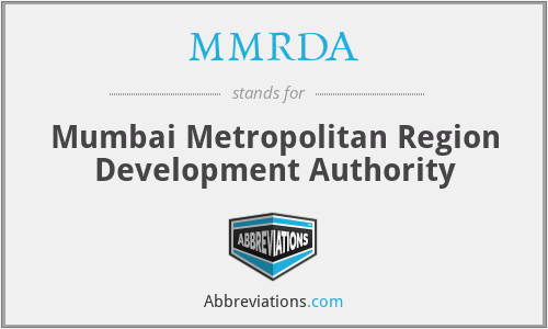MMRDA - Mumbai Metropolitan Region Development Authority