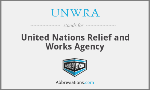 UNWRA - United Nations Relief and Works Agency