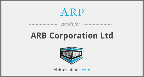 ARP - ARB Corporation Ltd