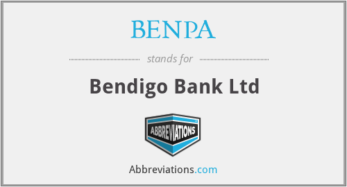 BENPA - Bendigo Bank Ltd