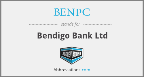 BENPC - Bendigo Bank Ltd