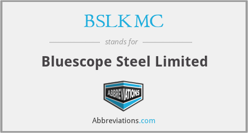 BSLKMC - Bluescope Steel Limited
