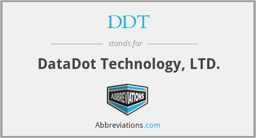 DDT - DataDot Technology, LTD.