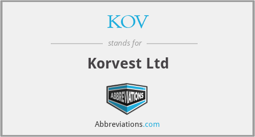 KOV - Korvest Ltd