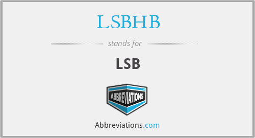 LSBHB - LSB