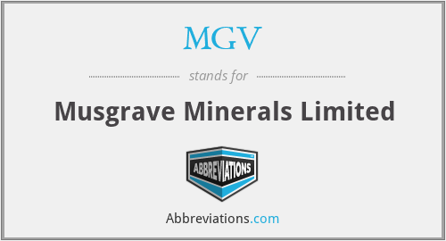 MGV - Musgrave Minerals Limited