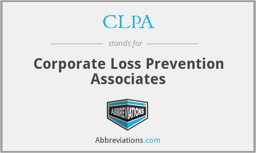 CLPA - Corporate Loss Prevention Associates